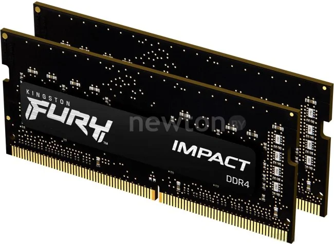 Оперативная память Kingston FURY Impact 2x32GB DDR4 SODIMM PC4-25600 KF432S20IBK2/64