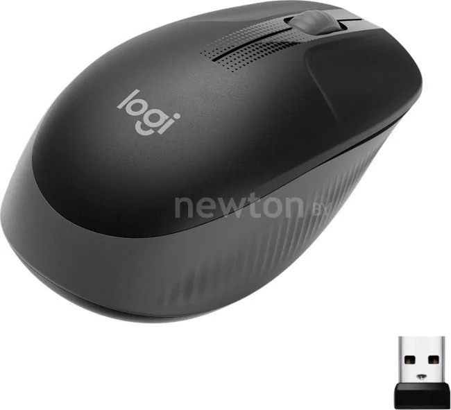 Мышь Logitech M190 910-005923 (черный/темно-серый)