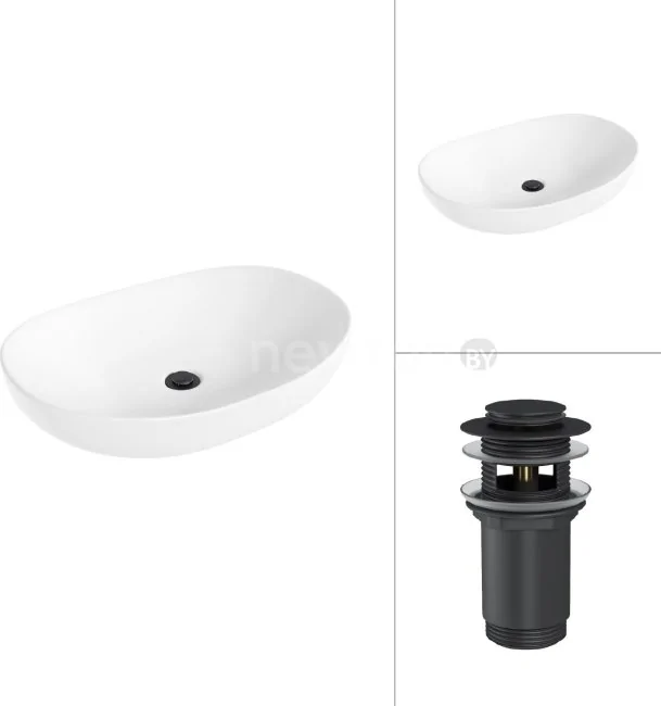 Умывальник Lauter 21502 + клапан 21190B