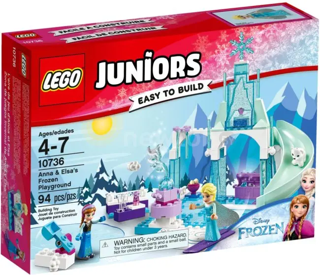 Конструктор LEGO Juniors 10736 Ледяной замок Анны и Эльзы