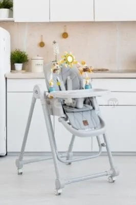 Высокий стульчик VipBaby Milan (rocky grey)
