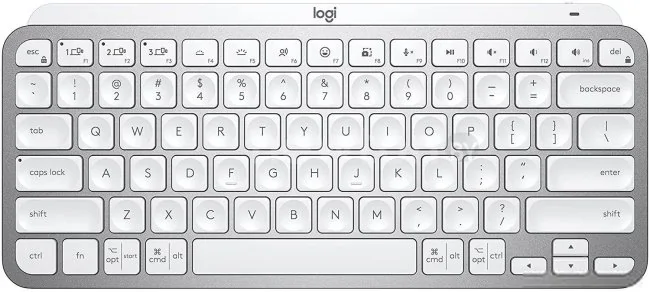 Клавиатура Logitech MX Keys Mini 920-010473 (светло-серый, нет кириллицы)