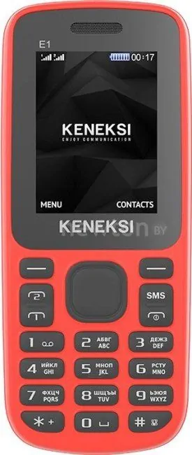 Телефон Keneksi E1 Red