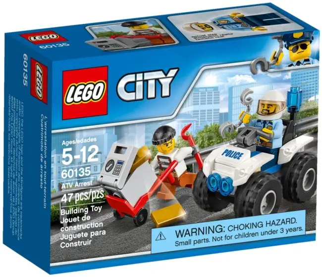 Конструктор LEGO City 60135 Полицейский квадроцикл