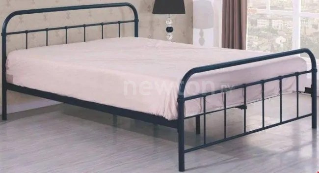 Кровать Halmar Linda 90x200 (черный)