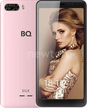 Телефон BQ-Mobile BQ-5520L Silk (розовый)