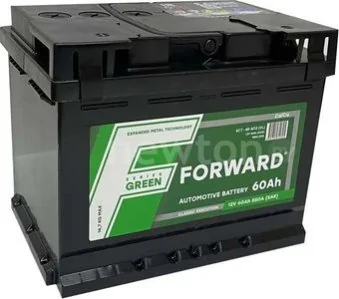 Автомобильный аккумулятор Forvard Green R+ (60 А·ч)
