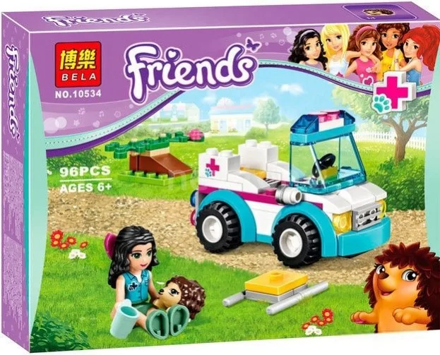 Конструктор Bela Скорая ветеринарная помощь 10534