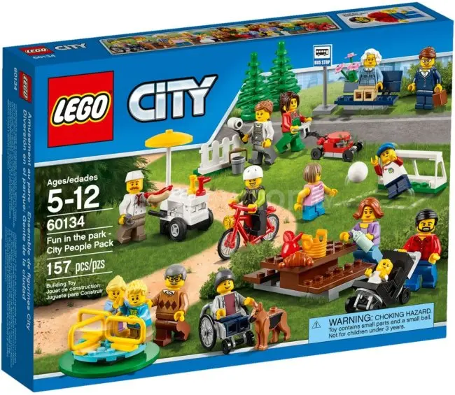 Конструктор LEGO City 60134 Праздник в парке - жители LEGO CITY