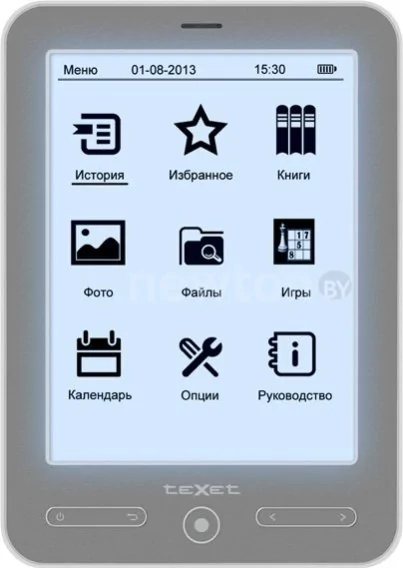 Электронная книга TeXet TB-536FL
