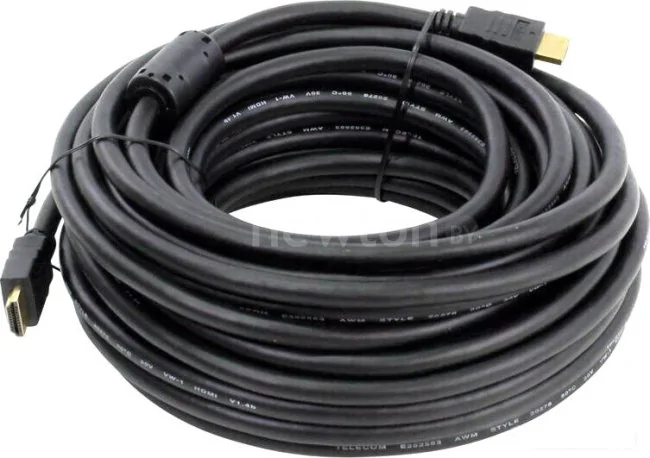 Кабель Ningbo HDMI-15M-MG HDMI - HDMI (15 м, черный)