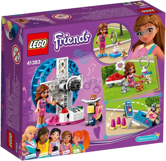 Конструктор LEGO Friends 41383 Игровая площадка для хомячка Оливии