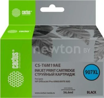 Картридж CACTUS CS-T6M19AE (аналог HP 907XL)