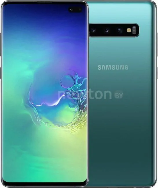 Телефон Samsung Galaxy S10+ G975 8GB/128GB Dual SIM Exynos 9820 (аквамарин)