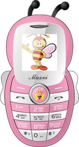 Телефон Maxvi J8 Pink