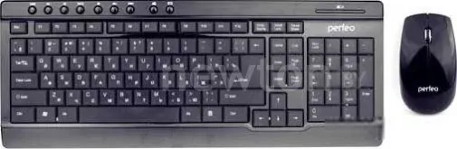 Мышь + клавиатура Perfeo PF-226-WL/OP