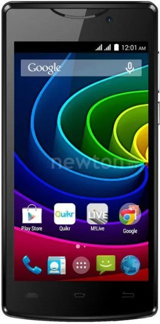 Телефон Micromax Bolt Black [D320]