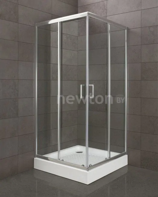 Душевой уголок BelBagno UNO-195-A-2-95-C-Cr (прозрачное стекло)