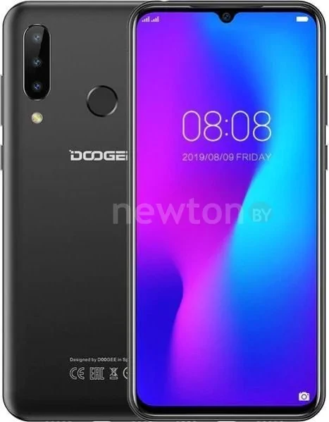 Телефон Doogee Y9 Plus (черный)