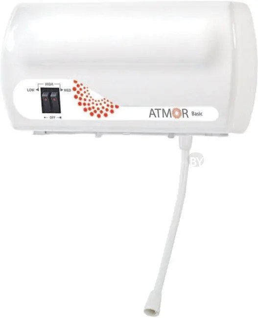 Проточный электрический водонагреватель-душ Atmor Basic 5 кВт душ