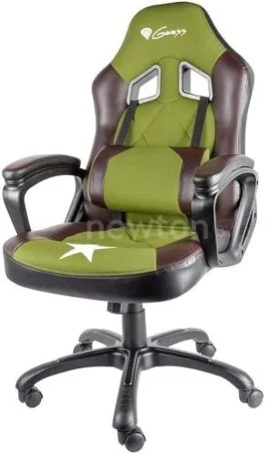 Кресло Genesis Nitro 330 Military Limited Edition (зеленый/коричневый)