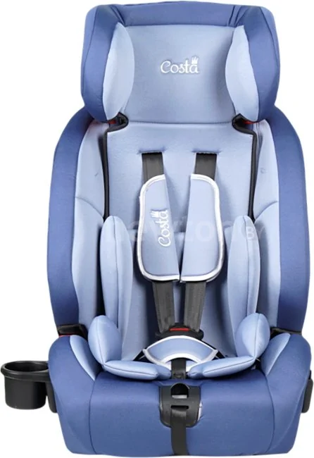 Детское автокресло Costa HD-02 Isofix (голубой/серый)