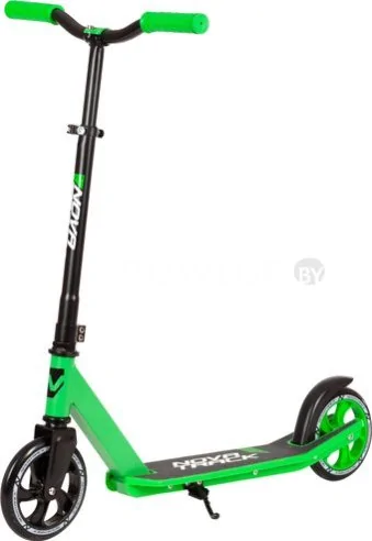 Двухколесный детский самокат Novatrack Polis 160 Plasticnf New 160PNF.POLIS.GN22 (зеленый)