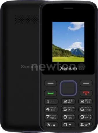 Кнопочный телефон Xenium L170 (черный)