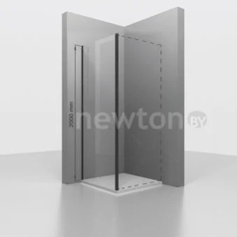 Душевая стенка RGW Z-050-2 352205212-21 120 (хром/матовое-сатинат стекло)