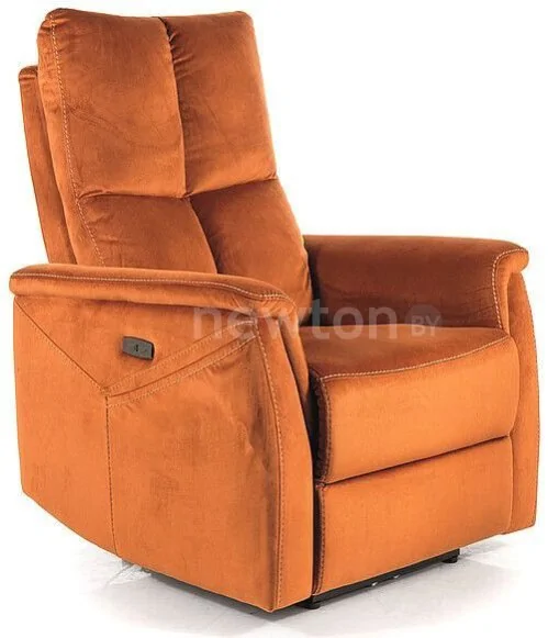 Электрический реклайнер Signal Neptun M Velvet Bluvel 4215 (корица)