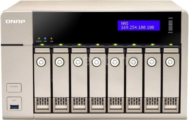 Сетевой накопитель QNAP TVS-863+-16G