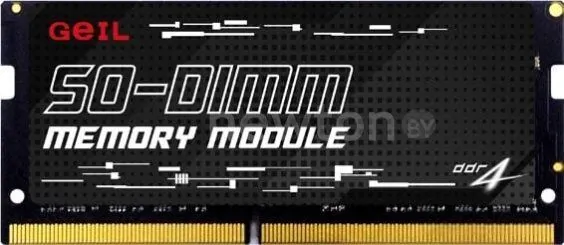 Оперативная память GeIL 8ГБ DDR4 SODIMM 3200 МГц GS48GB3200C22SC