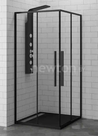 Душевой уголок RGW SV-31B 100x100 (черный/прозрачное стекло)