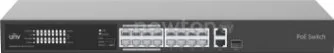 Неуправляемый коммутатор Uniview NSW2020-16T1GT1GC-POE-IN