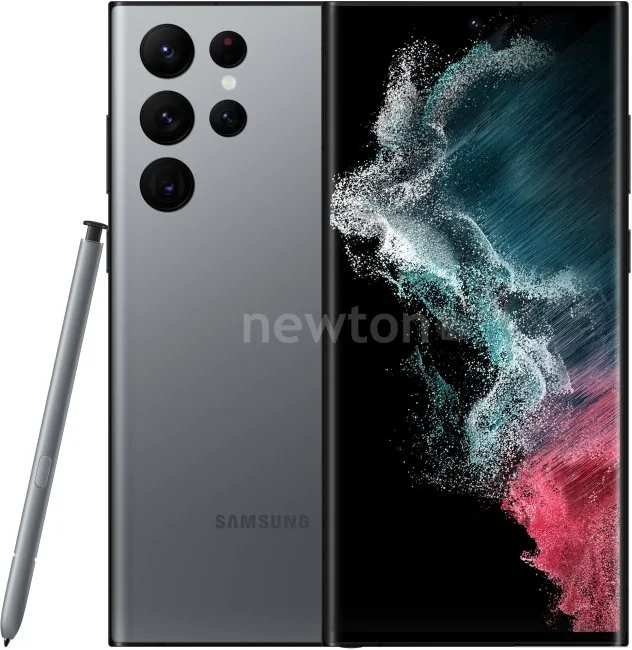 Телефон Samsung Galaxy S22 Ultra 5G SM-S908B/DS 12GB/512GB (графитовый)