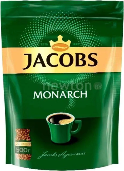 Кофе Jacobs Monarch растворимый 500 г (пакет)
