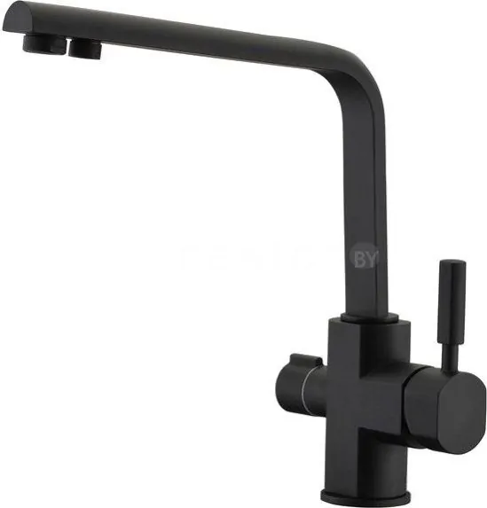 Смеситель Kaiser Decor 40144-2 (черный мрамор)