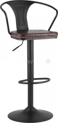 Стул Stool Group Tolix Arms Soft F2535L регулируемый (черный матовый)
