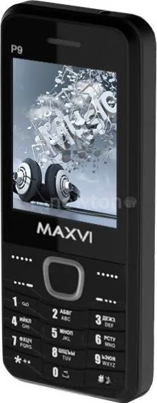Телефон Maxvi P9 (черный)