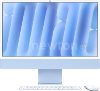 Моноблок Apple iMac M4 2024 16GB/512GB (10 ядер, голубой)