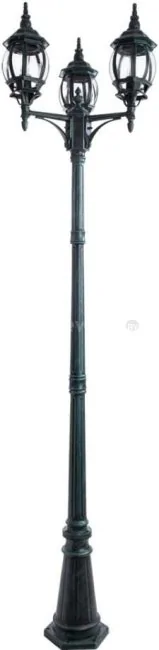Садовый светильник Arte Lamp Atlanta A1047PA-3BG