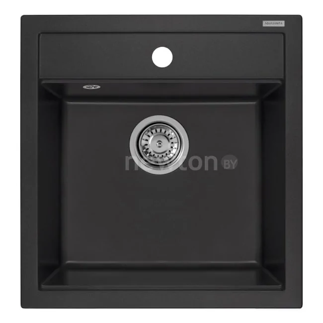 Кухонная мойка Aquasanita Tesa SQT100W (графит 222)