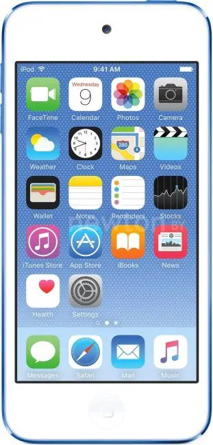 MP3 плеер Apple iPod touch 128GB 6-ое поколение (синий)