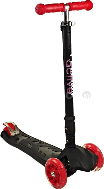 Самокат Triumf Active SKL-07CL Maxi Flash Plus (черный)
