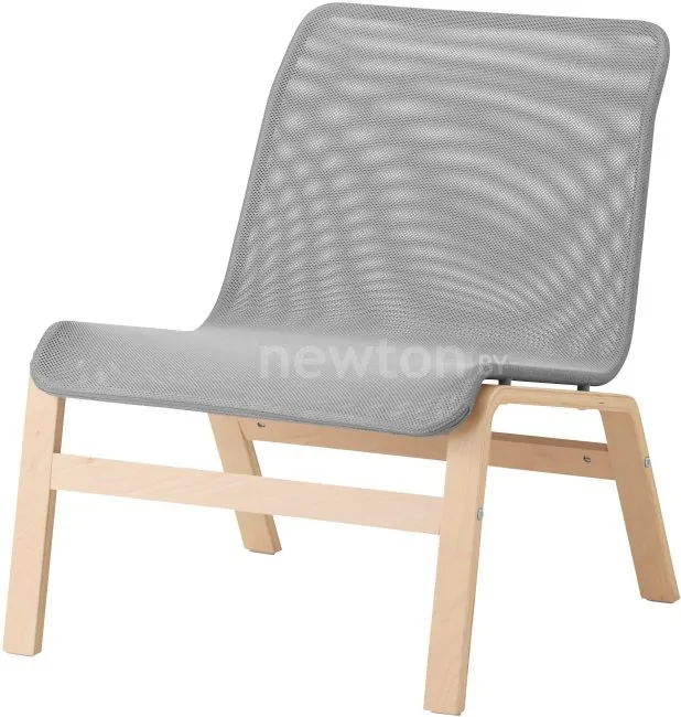 Интерьерное кресло Ikea Нольмира (серый) 303.841.86