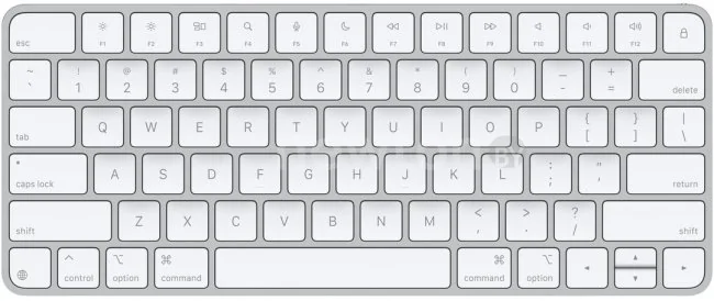 Клавиатура Apple Magic Keyboard USB-C MXCL3ZA/A (с белыми клавишами, раскладка US English)