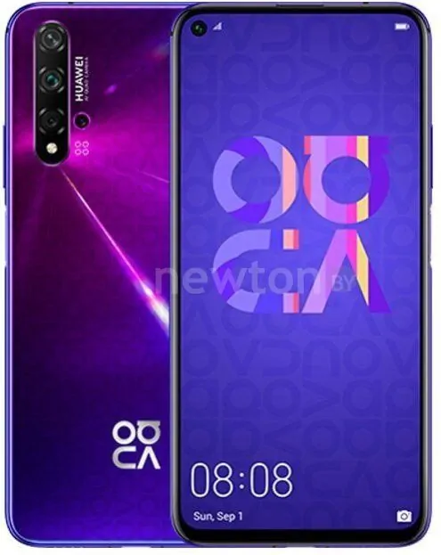 Телефон Huawei Nova 5T YAL-L21 8GB/128GB (фиолетовый)
