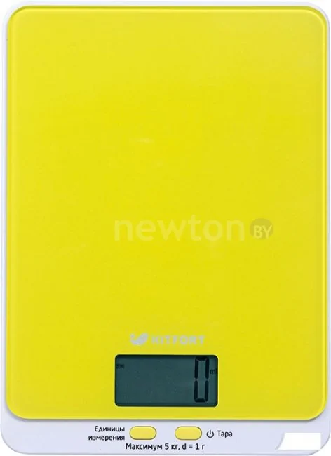 Кухонные весы Kitfort KT-803-4 (желтый)