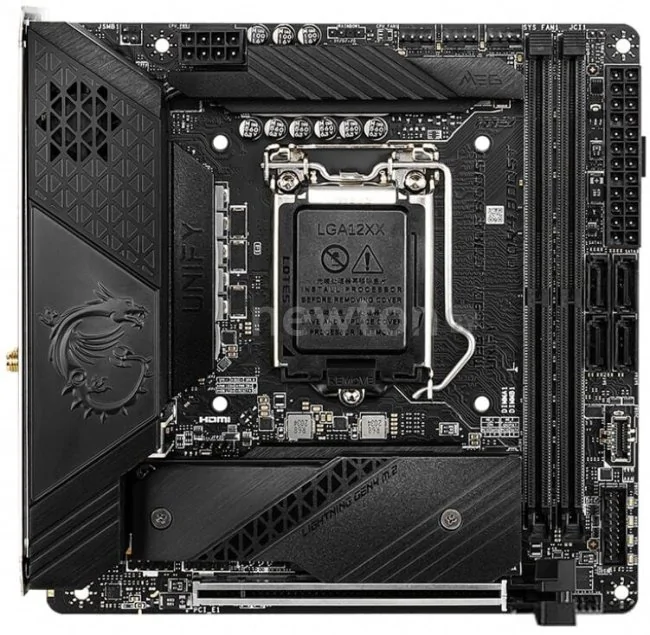 Материнская плата MSI MEG Z590I Unify