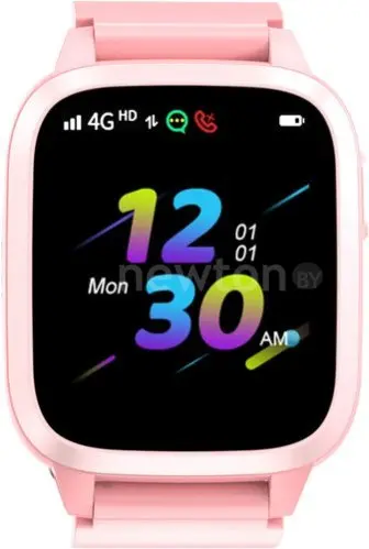 Детские умные часы LeeFine Q23 4G (розовый)